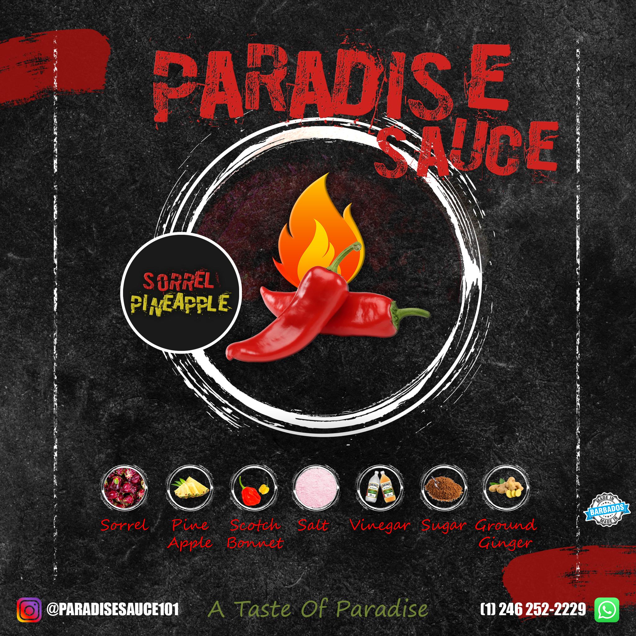 Paradise Sauce Sorrel Pineapple